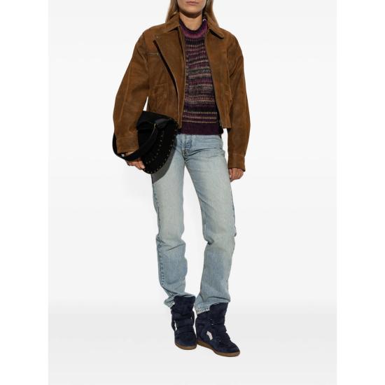 26FW 이자벨마랑에뚜왈 스웨터 D3L17E PU0957FA 86PM PURPLE - ISABEL MARANT ETOILE