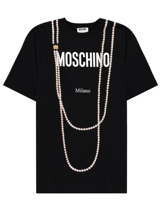 26SS 모스키노 탑 07180541 1555 BLACK