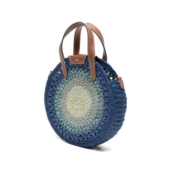 26FW 안야힌드마치 토트백 205542 SS260186 MORAF BLUE - ANYA HINDMARCH