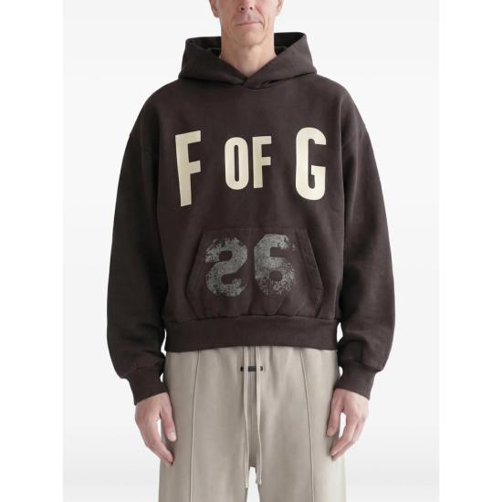 26SS 피어오브갓 후드 티셔츠 FG9M12 9938BHF 204 BROWN