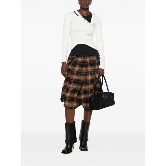 26FW 비비안웨스트우드 폴로 티셔츠 1H010007 J00AU A401 WHITE - VIVIENNE WESTWOOD