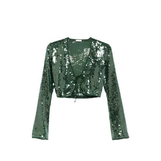 26SS 오세리 셔츠 MRS261 SEQUINS GREEN