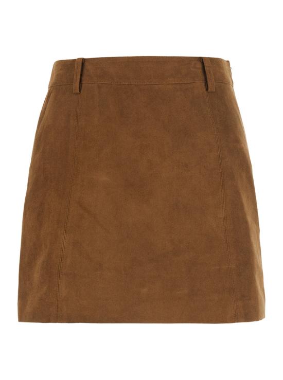 26FW 던스트 스커트 UDSK6C202W2 BROWN