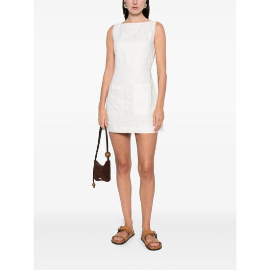26SS 페이스풀더브랜드 원피스 FF4524 WHT ELENA MINI WHITE - FAITHFULL THE BRAND