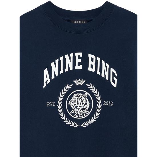 26SS 애니빙 긴팔 티셔츠 A 08 12486 NYA1 NAVY - ANINE BING