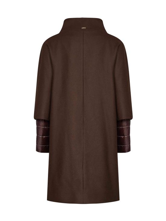 26FW 에르노 울트라라이트 나일론 버진 울 혼방 코트 CA000640D333448810 BROWN - HERNO
