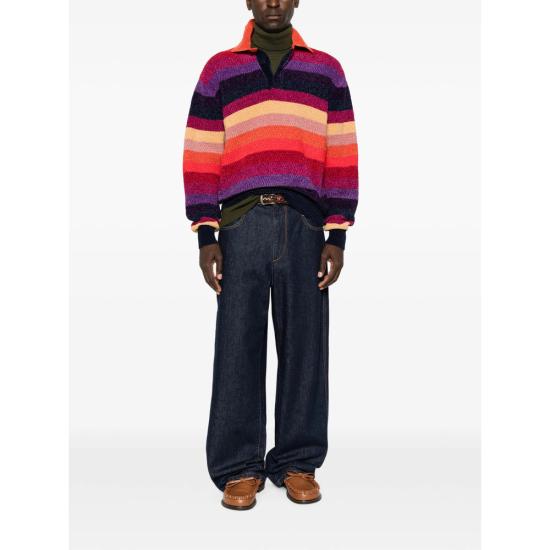 26FW 드롤드무슈 스웨터 PO240 PL196 MULTI MULTICOLOR - DROLE DE MONSIEUR