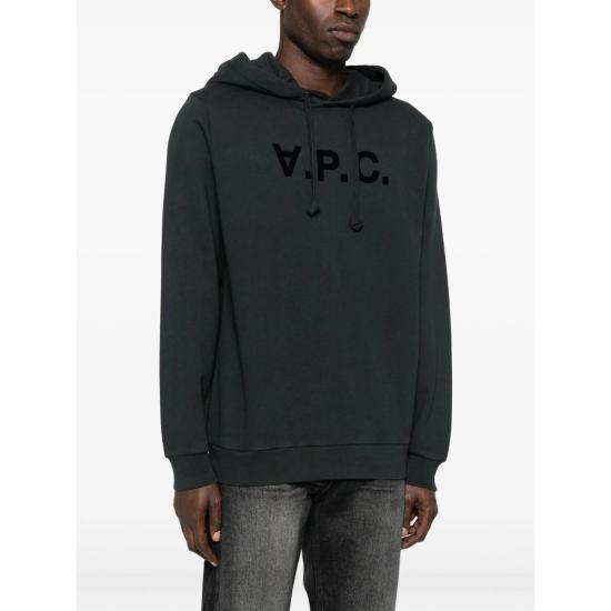 26SS 아페쎄 스탠다드 그랜드 VPC 후드 티셔츠 COHMC M27908 TZE BLACK - A.P.C.