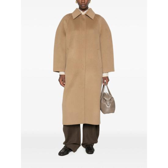 26FW 로에 코트 820 10 017 CAMEL BROWN - ROHE