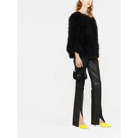 26FW 이브살로몬 자켓 23WAV15454PLUX C99 BLACK - YVES SALOMON