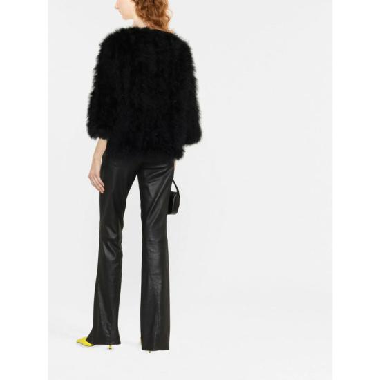 26FW 이브살로몬 자켓 23WAV15454PLUX C99 BLACK - YVES SALOMON
