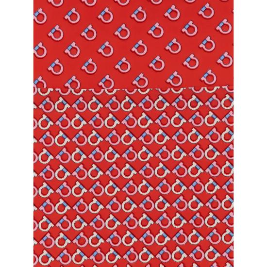 26FW 살바토레 페라가모 넥타이 351455 0794731 ROSSO RED - SALVATORE FERRAGAMO