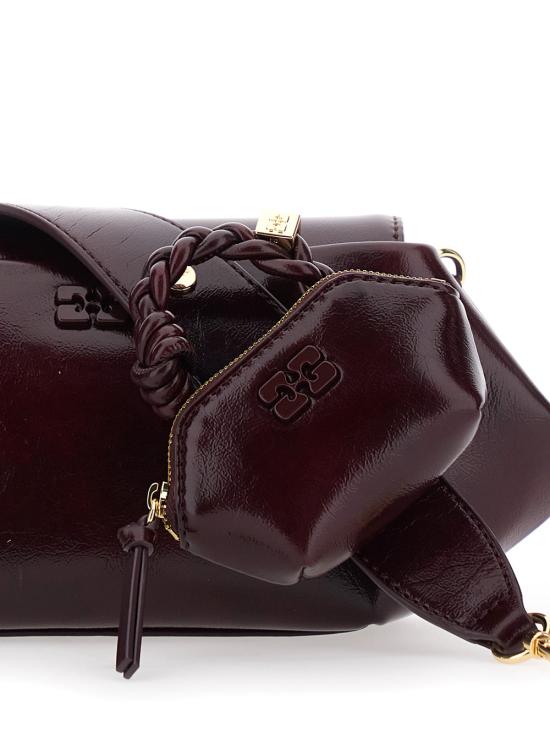 26FW 가니 숄더백 C1040070 BORDEAUX - GANNI