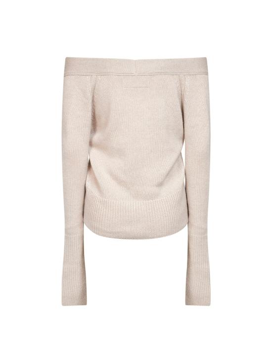 26FW 에르마노 설비노 스웨터 D495N728IWN41116 BEIGE - ERMANNO SCERVINO