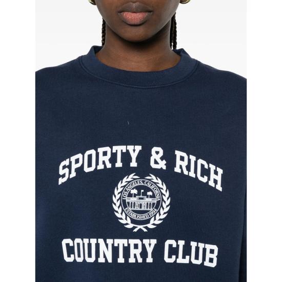 26FW 스포티앤리치 스웨터 ST09876218BL DNAVY - SPORTY & RICH