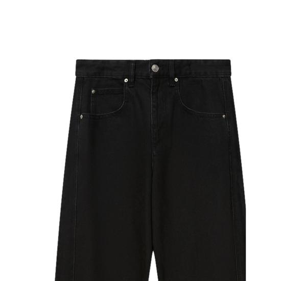 26FW 이자벨마랑에뚜왈 팬츠 D1H04I PA0584FA 02FK BLACK - ISABEL MARANT ETOILE