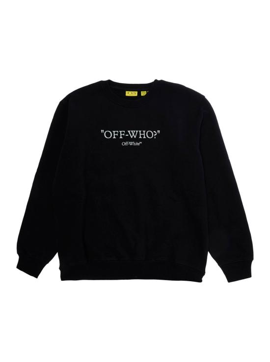 26FW 오프화이트 스웨터 44BBA001F26F00 BLACK