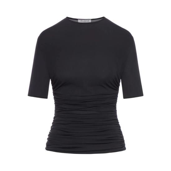 25FW 알라이아 탑 AA9H1248J050B 995 BLACK