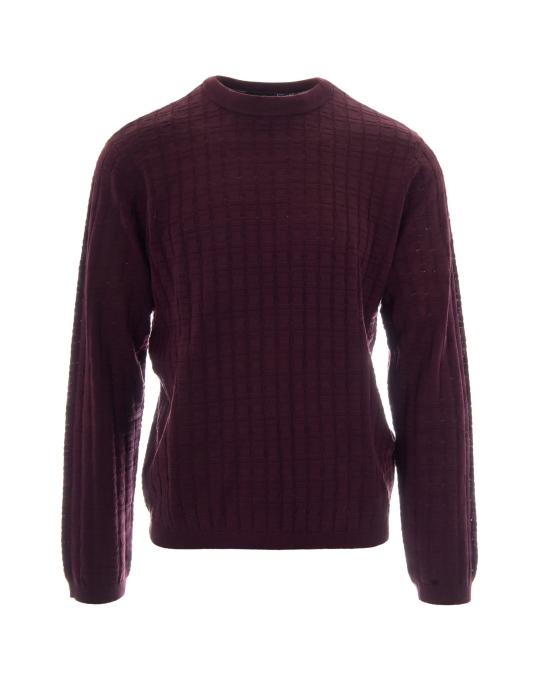 26FW 엠포리오 아르마니 스웨터 EM006419 BROWN