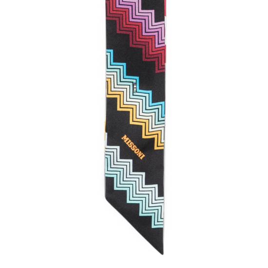 26FW 미소니 머플러/스카프 NSKRTWDA916 0001 BLACK - MISSONI