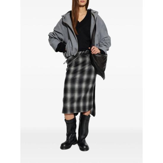 26FW 이로 스커트 NYLANE WP31 GRY99 GRAY - IRO
