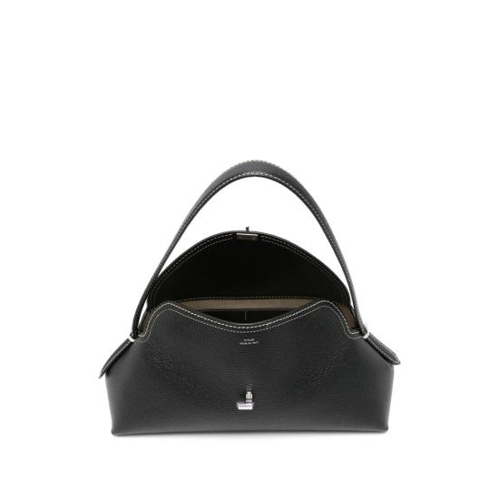 26FW 토템 티락 그레인 가죽 숄더백 261 WAL0127 LE0030 001 BLACK - TOTEME