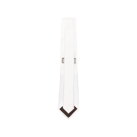 26FW 카날리 넥타이 HJ00040 18 4 WHITE - CANALI