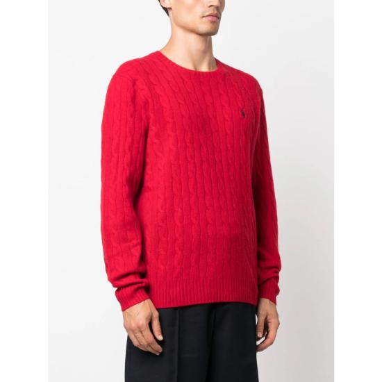26FW 랄프 로렌 스웨터 710876762006 RED - RALPH LAUREN