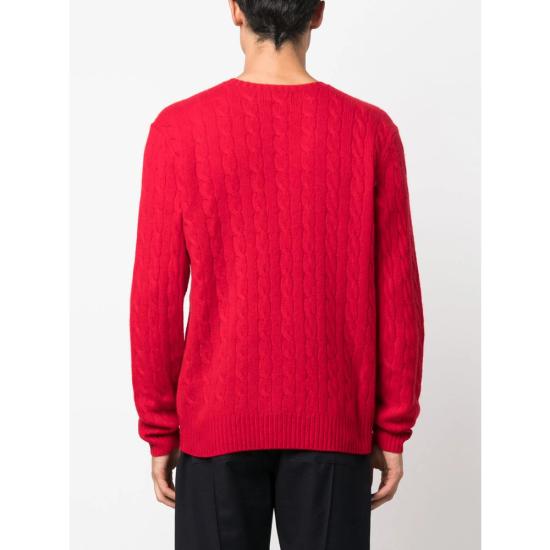 26FW 랄프 로렌 스웨터 710876762006 RED - RALPH LAUREN