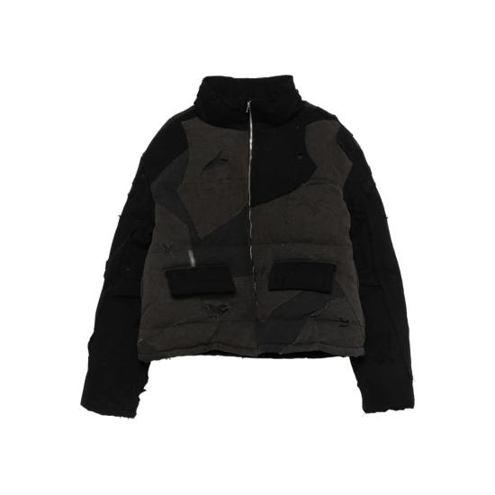 25FW 후 디싸이즈 워 패딩 UPCYCLED PARKA COAL BLACK
