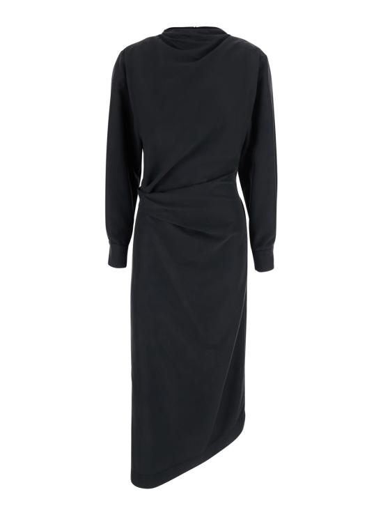 26FW 라메 원피스 NFABI22 BLACK