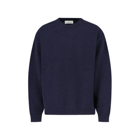 26FW 스튜디오 니콜슨 스웨터 SNM 377 HEMYL DKNAV NAVY