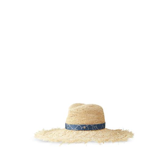 26SS 메종미셸 썬캡 1645001001 BIG SHERYL DENIM BEIGE