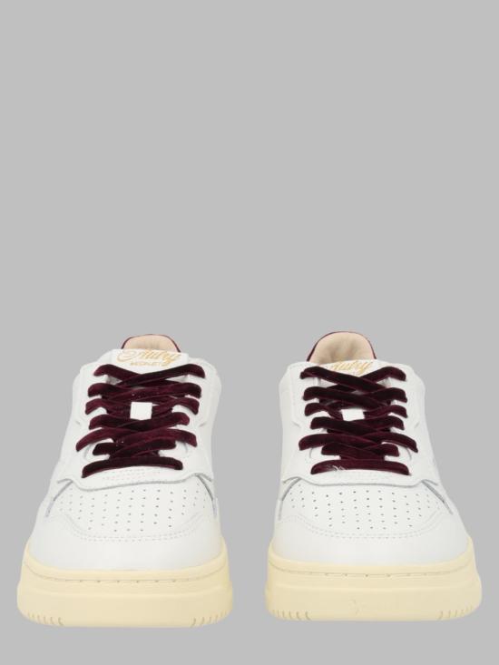 26FW 오트리 메달리스트 로우 레더 스니커즈 AULW VZ01 WHITE
