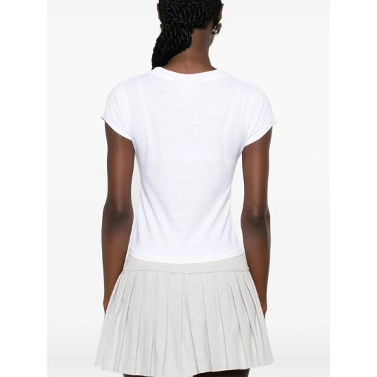 26FW 스포티앤리치 폴로 티셔츠 TO111716691WH WHSBL WHITE - SPORTY & RICH