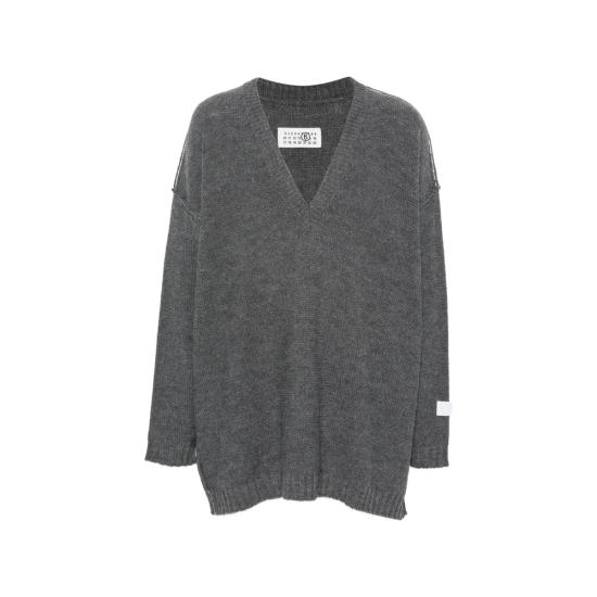 26FW MM6 메종마르지엘라 스웨터 M13289 S52HN0016 859M GRAY