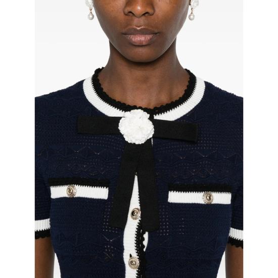 26FW 셀프 포트레이트 원피스 PF26 072MA N NAVY - SELF PORTRAIT