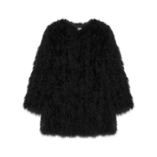 26FW 이브살로몬 코트 24EYM31185PLUX C99 BLACK