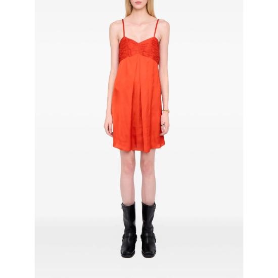 26SS 자딕앤볼테르 원피스 WWDR02635 TANGE ORANGE - ZADIG & VOLTAIRE