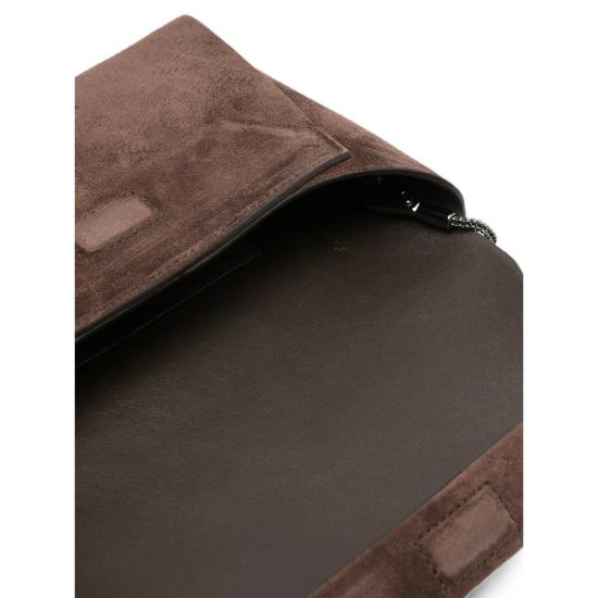 26FW 브루넬로 쿠치넬리 모닐레 장식 BC Duo 파우치 MWDLD2722 C9885 BROWN - BRUNELLO CUCINELLI