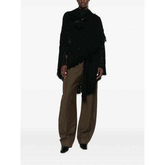 26FW 키아라이즈 케이프 SPEO001WO VBK BLACK - CHIARA IS