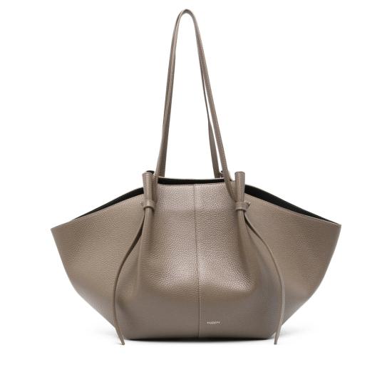 26FW 유제피 숄더백 LARGE MOCHI LEATHER TAUPE BROWN