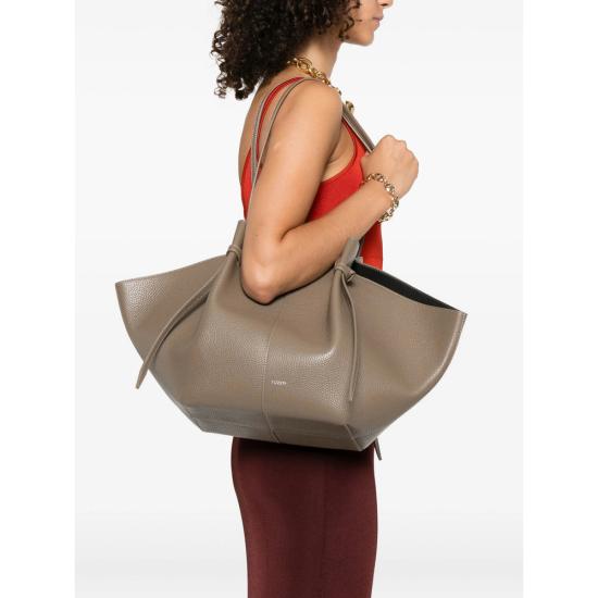 26FW 유제피 숄더백 LARGE MOCHI LEATHER TAUPE BROWN - YUZEFI