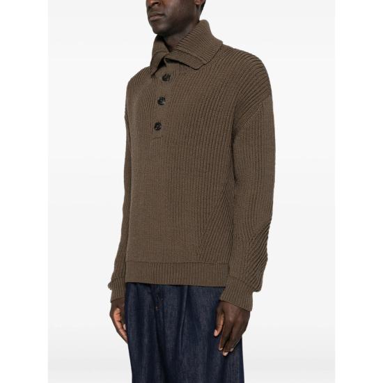 26FW 드리스 반 노튼 스웨터 4744 021238 703 BROWN - DRIES VAN NOTEN