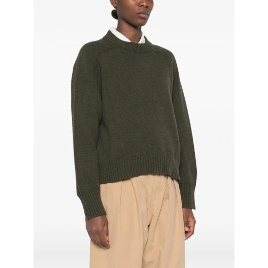 26FW 쉐르 스웨터 PUL0079 WILL KAKI GREEN - SOEUR