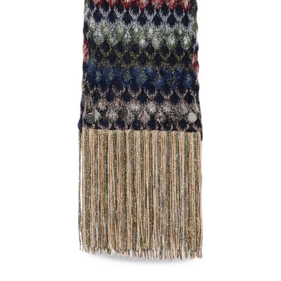 26FW 미소니 머플러/스카프 SCLQVMDA853 0002 BLUE - MISSONI