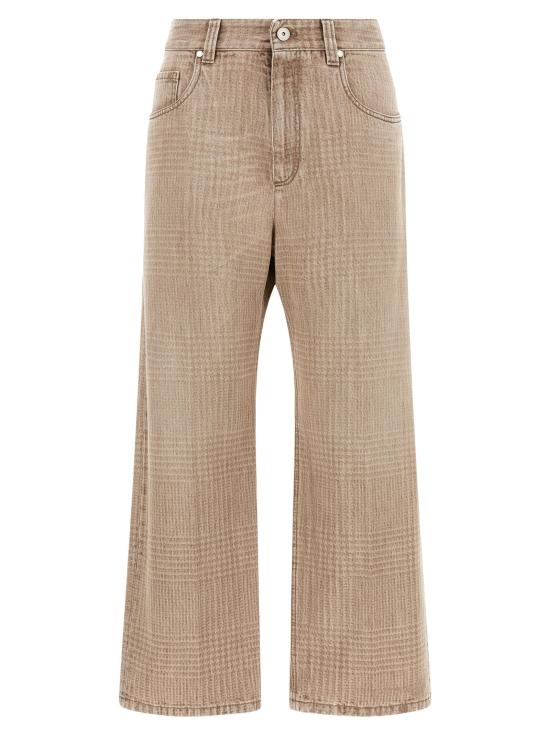  브루넬로 쿠치넬리 데님 팬츠 LDMP95PP4008C9816 BEIGE