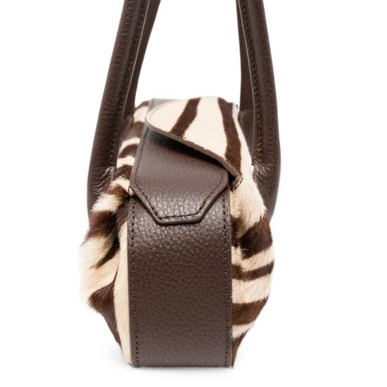 26FW 유제피 숄더백 OYSTER SHOULDE PONY SAVAN BROWN - YUZEFI
