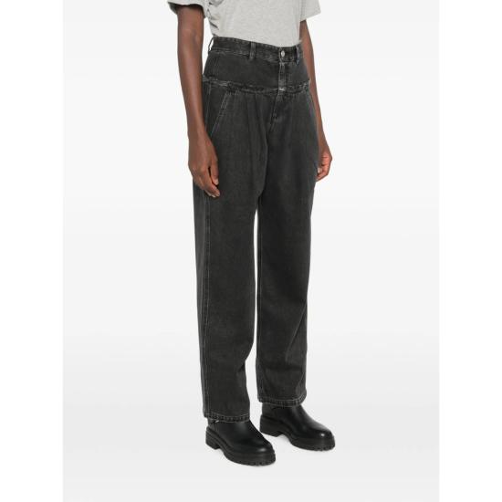 26FW 이자벨마랑에뚜왈 팬츠 D3H01E PA0739FA 02FK BLACK - ISABEL MARANT ETOILE