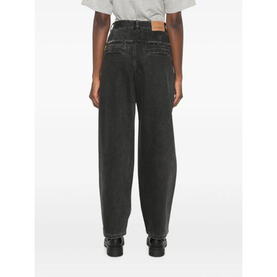 26FW 이자벨마랑에뚜왈 팬츠 D3H01E PA0739FA 02FK BLACK - ISABEL MARANT ETOILE
